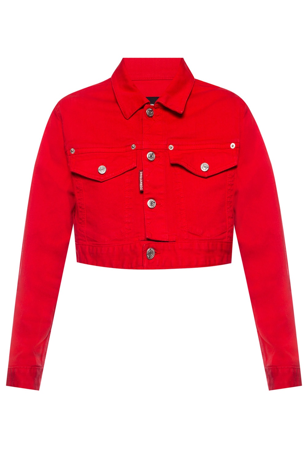 Dsquared2 Printed cropped jacket Women's Clothing Vitkac